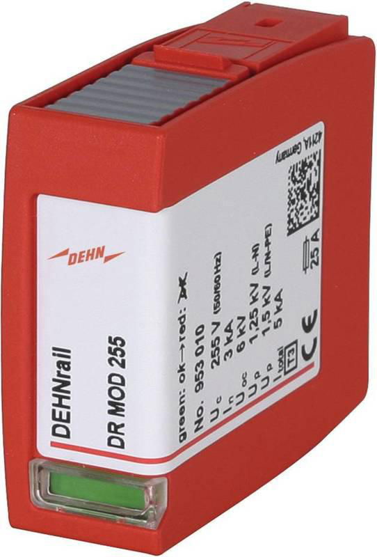 Ueberspannungsableiter Typ 3 Schutzmodul 2-polig 255V  fuer DEHNrail M