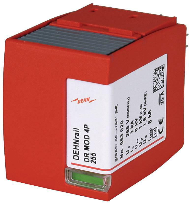 Ueberspannungsableiter Typ 3 Schutzmodul 4-polig 255V fuer DEHNrail M