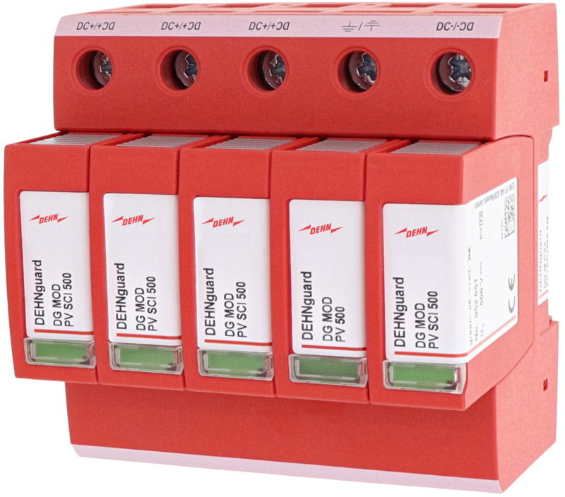 Ueberspannungsableiter Typ 2 DEHNguard M Mehrpol.fuer PV-Anlagen b. 1000V DC/SN 1868