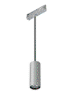 PT332T | GreenSpace Evo Mini Pendant track, 3D printed, 9.7 W, 1200 lm, 3000 K, CRI90