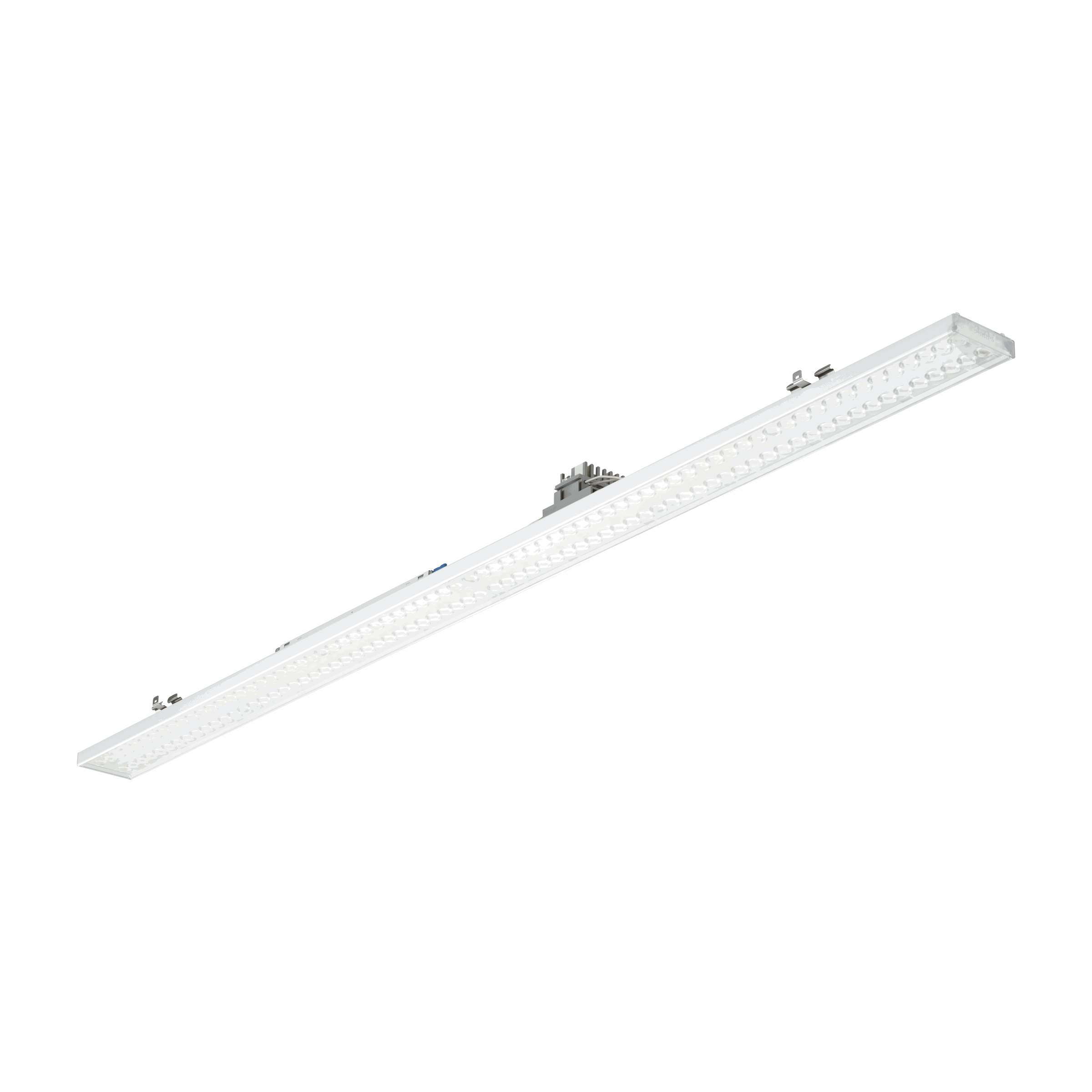 Maxos fusion, trunking light unit, 50 W, L1138 mm, 8000 lm, 4000 K, DALI-regelbar, Tiefbreitstrahlend (MB), Weiß, IP20
