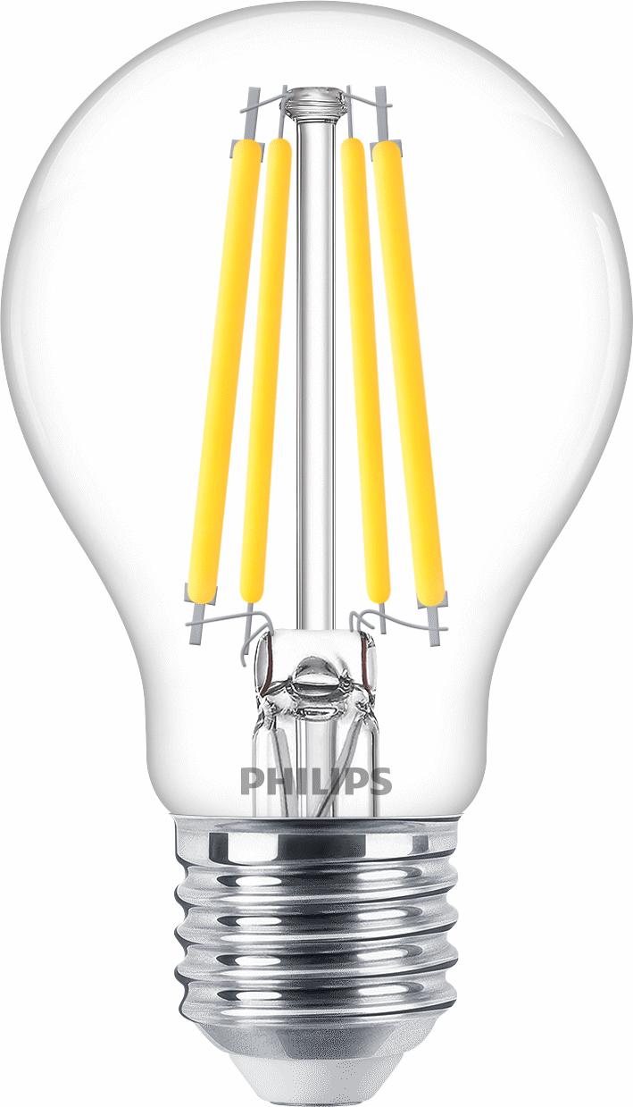 MASTER Value Glass LED-Lampen -  LED-lamp/Multi-LED -  Systemleistung: 7.8 W -  Energieeffizienzklasse: D -  Ähnlichste Farbtemperatur: 2700 K