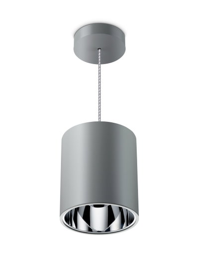 LuxSpace Compact, Anbau- und Pendelleuchten, 10.8 W, 2000 lm, 4000 K, Weiß
