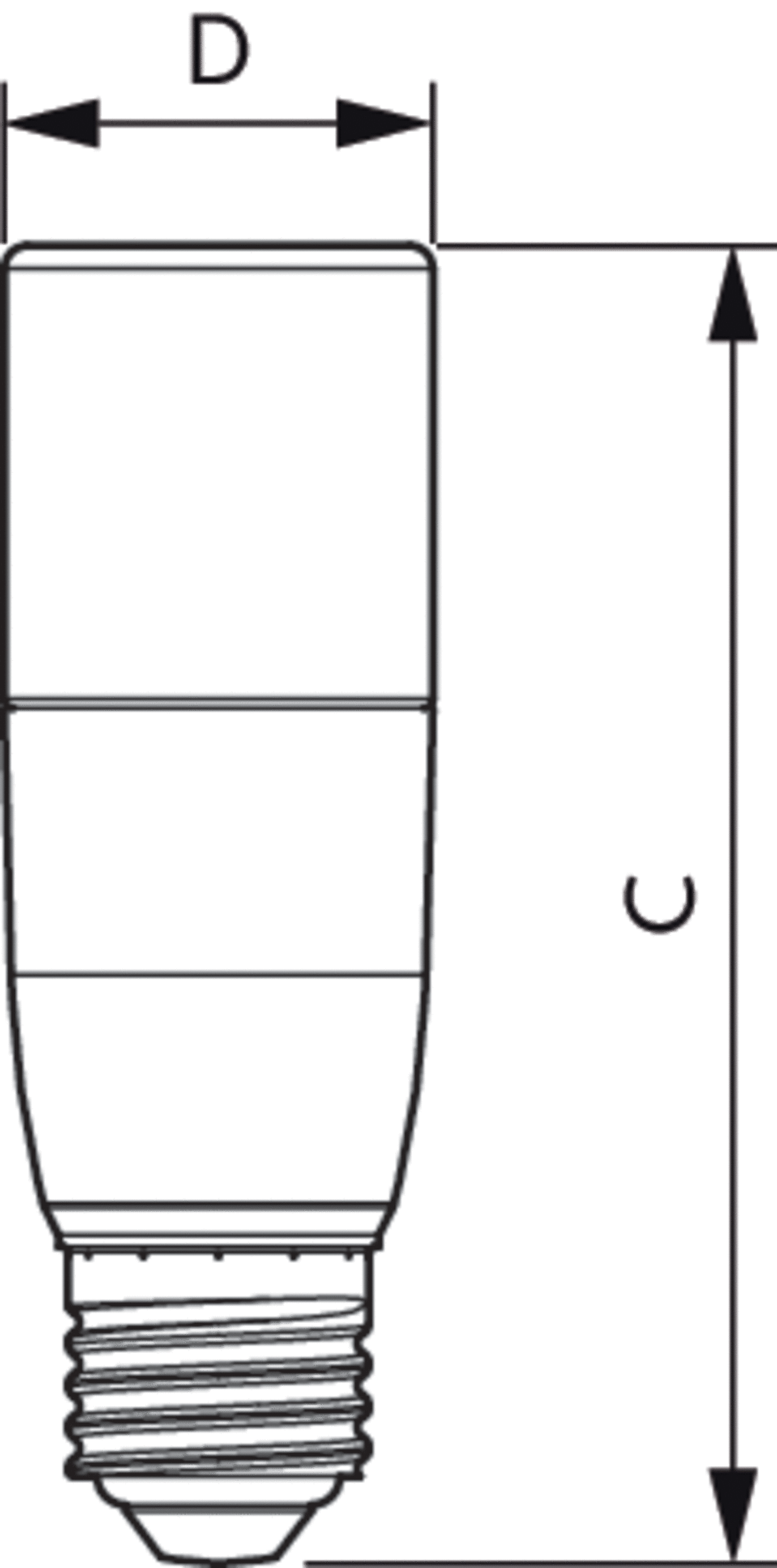CorePro Kunststoff-LED-Speziallampen -  LED-lamp/Multi-LED -  Systemleistung: 9.5 W -  Energieeffizienzklasse: F -  Ähnlichste Farbtemperatur: 3000 K