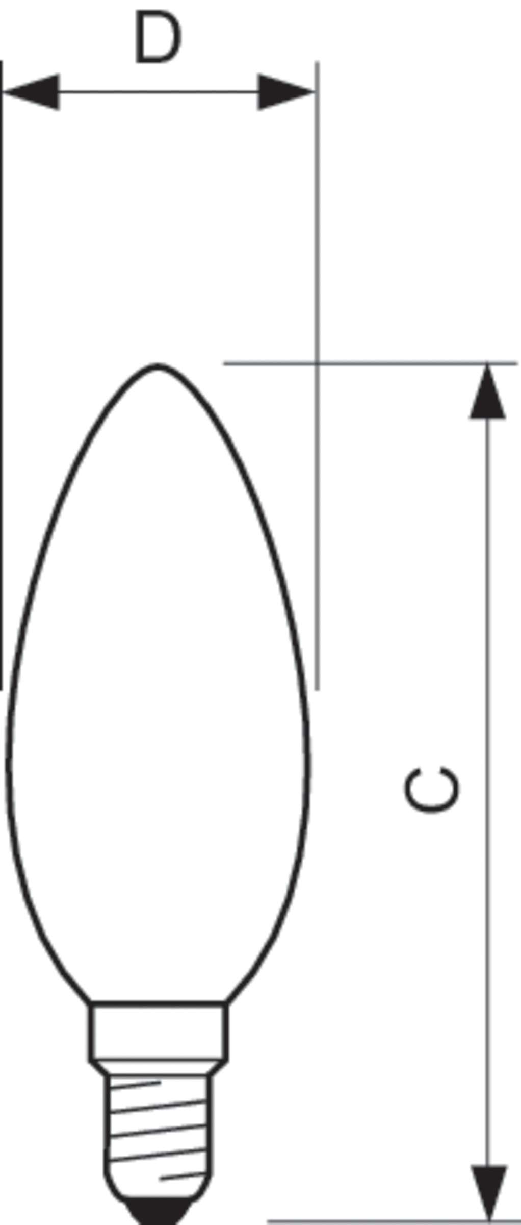 CorePro GLASS LED Kerzen- und Tropfenformlampen -  LED-lamp/Multi-LED -  Systemleistung: 6.5 W -  Energieeffizienzklasse: E