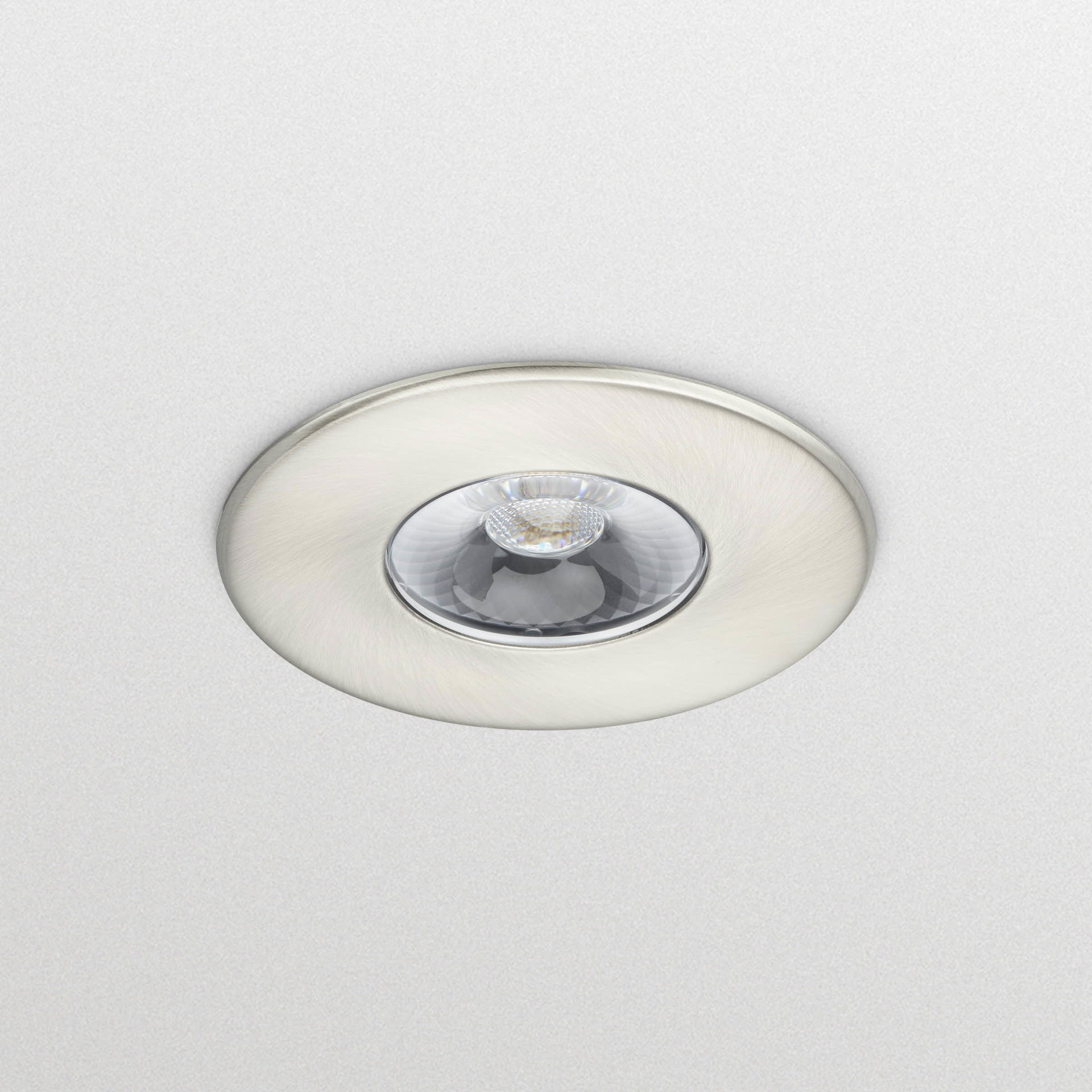 CoreLine Einbaustrahler Gen2, Fixed, 7.2 W, D78 mm, 650 lm, 4000 K, Phasenanschnitt-Dimmen, Breitstrahlend (WB), Aluminium, IP20/65