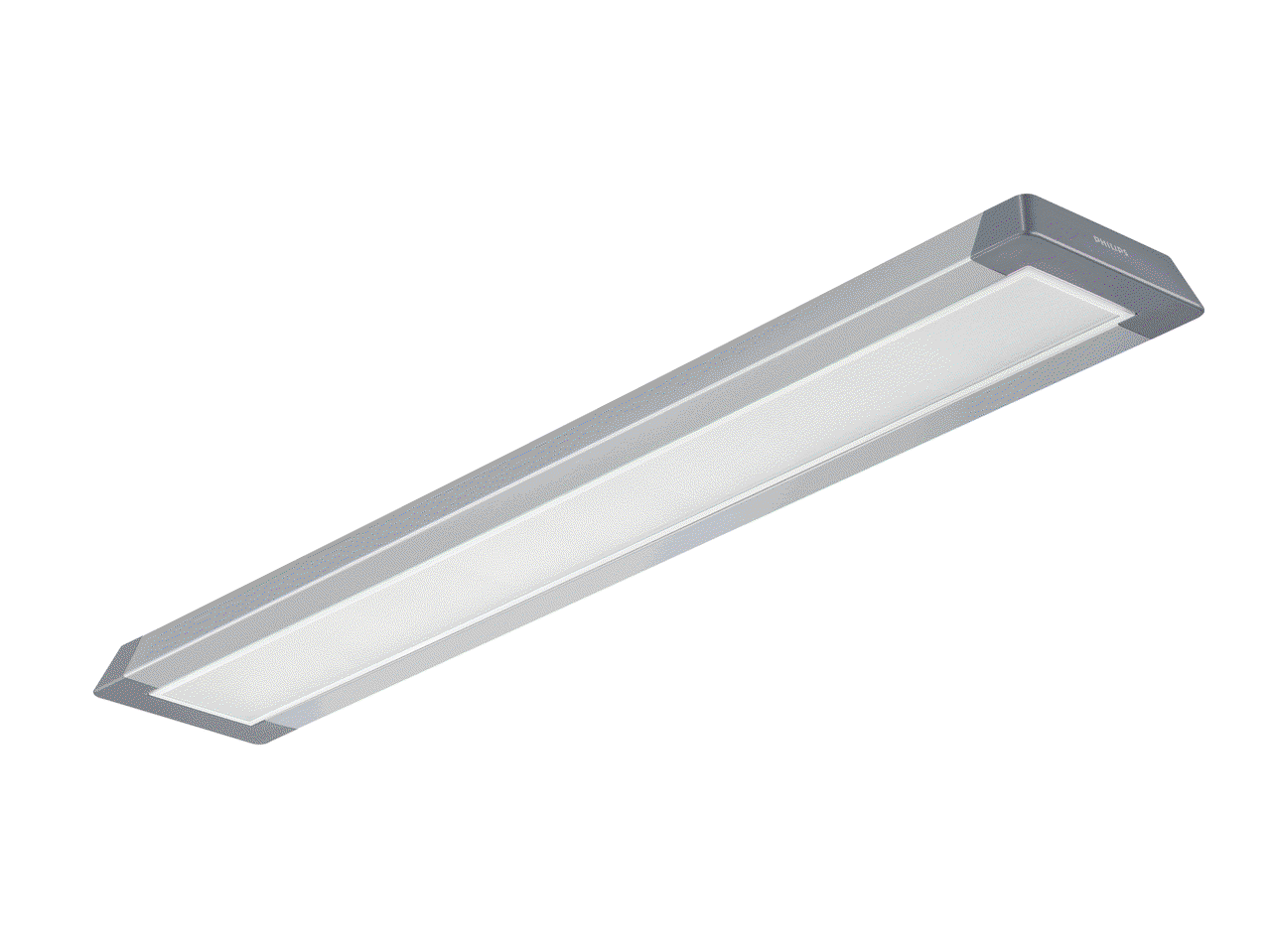 FlexBlend, Anbauleuchten, 20.5 W, 1200x200 mm  H73 mm, 2800 lm, 4000 K, CRI90, DALI-regelbar, UGR19, EL-DC – Bild 2 von 8