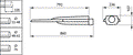 DigiStreet, Road & street light, 31.5 W, 5096 lm, 4000 K, CRI70, Mittlere Lichtverteilung 11, SchutzklasseI, IP66