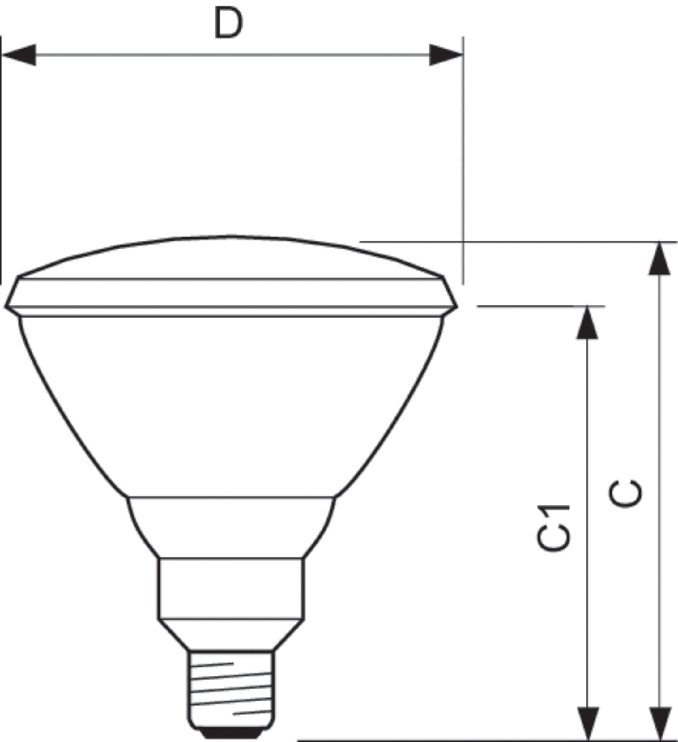 Infrarotlampen für industrielle Anwendungen -  IR lamp -  Systemleistung: 100 W