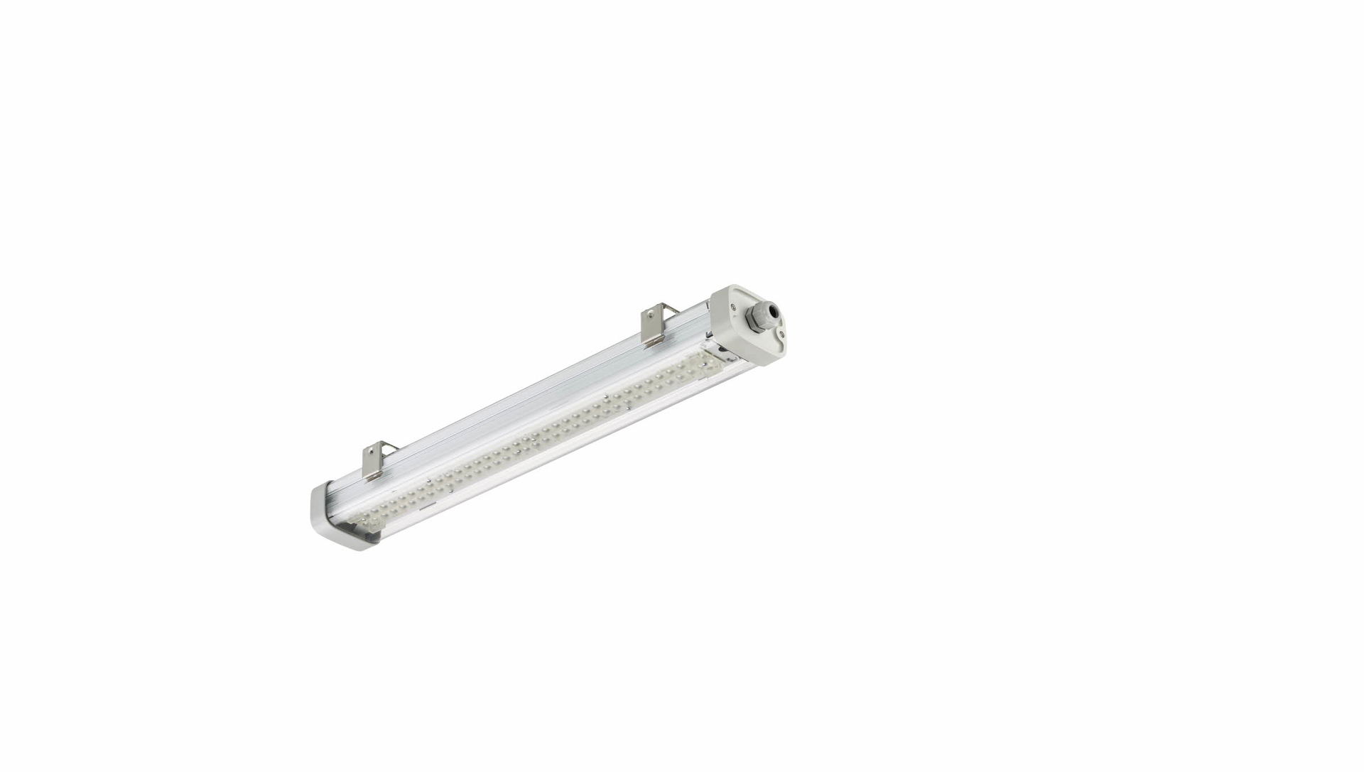 Pacific LED Gen5, Waterproof, 15.2 W, L700 mm, 2300 lm, 4000 K, Breitstrahlend (WB), Klar, IP66, IK08