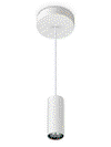 PT332C | GreenSpace Evo Mini Pendant canopy, 3D printed, 20 W, 2700 lm, 4000 K, CRI90, Kabellos, Interact Ready
