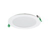 CoreLine Slim Downlight, 10 W, 1080 lm, 1150 lm, 3000 K, 4000 K, Kabellos, Interact Ready, Texturiert