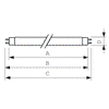 MASTER TL-D Super 80 -  Fluorescent lamp -  Systemleistung: 36.6 W -  Energieeffizienzklasse: G -  Ähnlichste Farbtemperatur: 3000 K