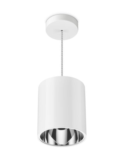LuxSpace Compact, Anbau- und Pendelleuchten, 10.8 W, 2000 lm, 4000 K, Weiß