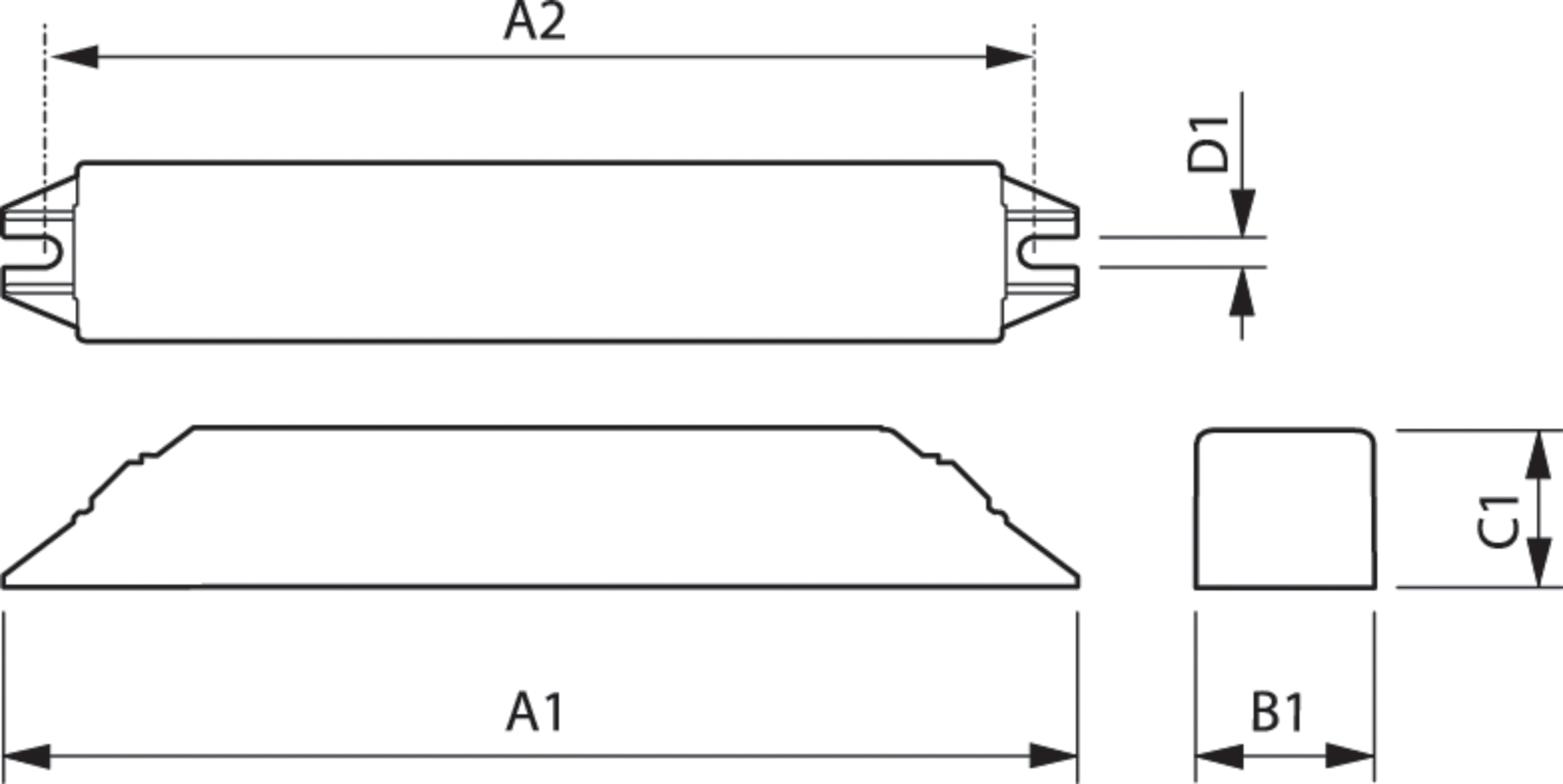 Ballast -  HF-MatchboxBLUE für PL/TL Lampen