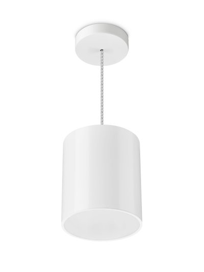 LuxSpace Compact, Anbau- und Pendelleuchten, 10.8 W, 2000 lm, 4000 K, Opal, Weiß