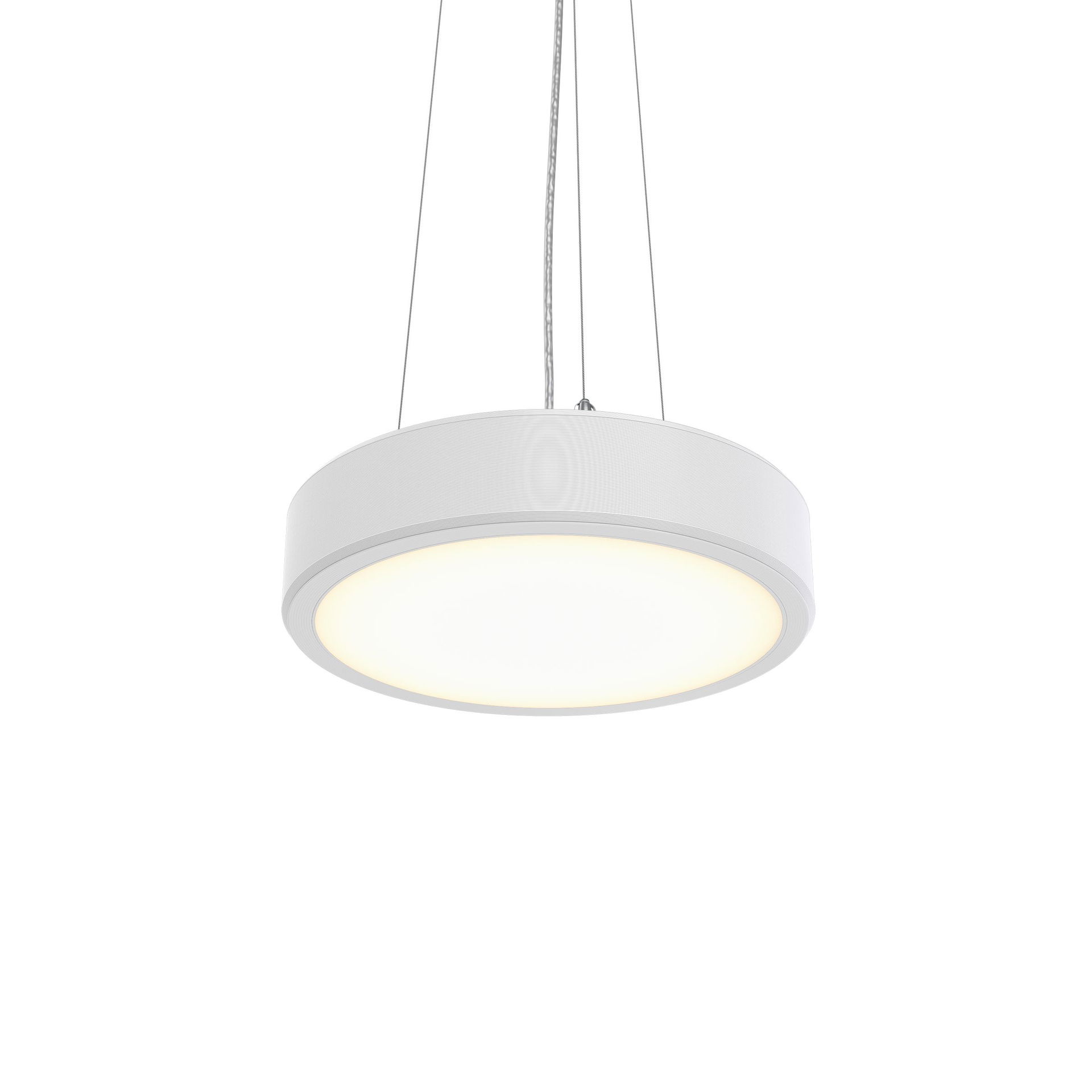 Essential Pendelleuchten, 3D printed, 15.4 W, D390 mm  H85 mm, 1817 lm, 3000 K, CRI90, DALI-regelbar, Interact Ready, UGR19, TP(b)