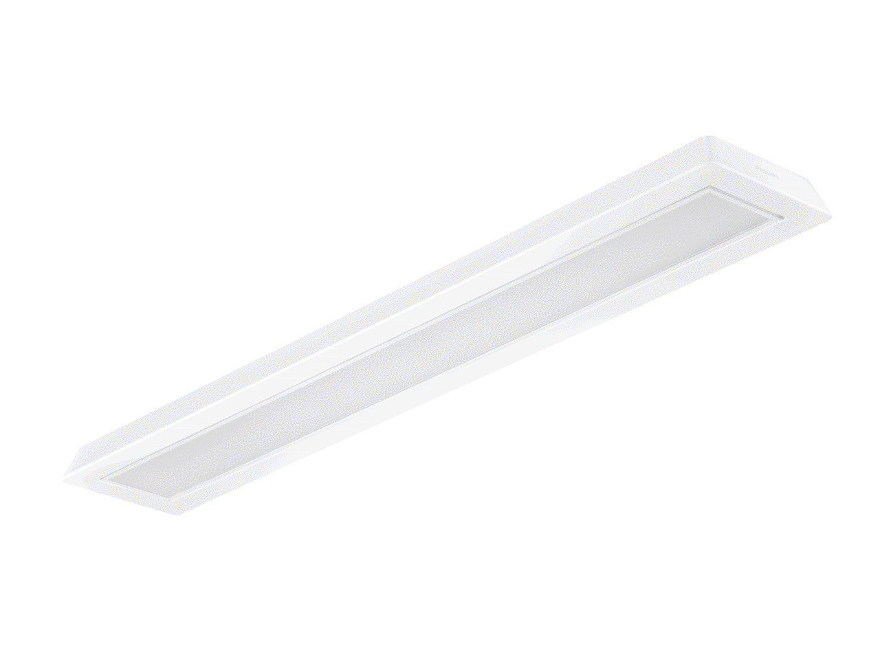 FlexBlend, Anbauleuchten, 30.5 W, 1200x200 mm  H73 mm, 4200 lm, 4000 K, CRI90, DALI-regelbar, UGR19, EL-DC – Bild 2 von 8