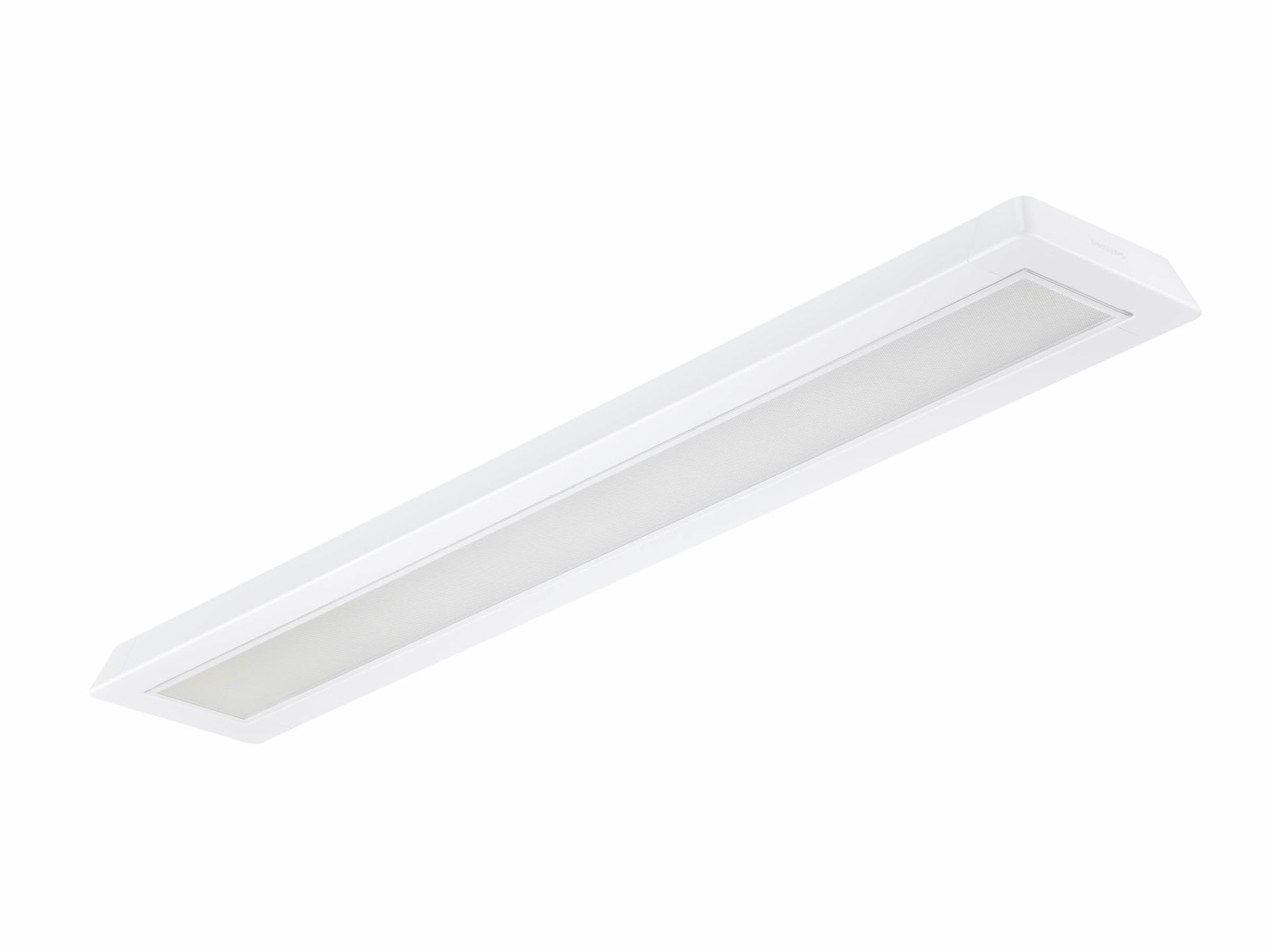 FlexBlend, Anbauleuchten, 30.5 W, 1200x200 mm  H73 mm, 4200 lm, 4000 K, CRI90, DALI-regelbar, UGR19, EL-DC