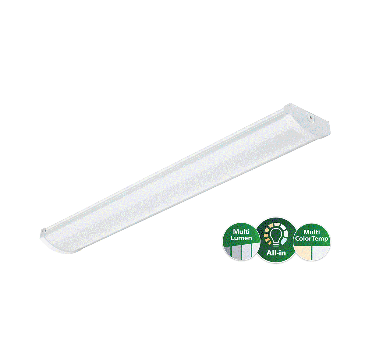 CoreLine FastSet, LED-Anbauleuchte, All-in, 34 W, 30 W, 25 W, 20 W, L1160 mm, 3000 lm, 3450 lm, 4100 lm, 4800 lm, 3000 K, 4000 K – Bild 2 von 25
