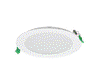 CoreLine Slim Downlight, 10 W, 1080 lm, 1150 lm, 3000 K, 4000 K, DALI-regelbar, Texturiert