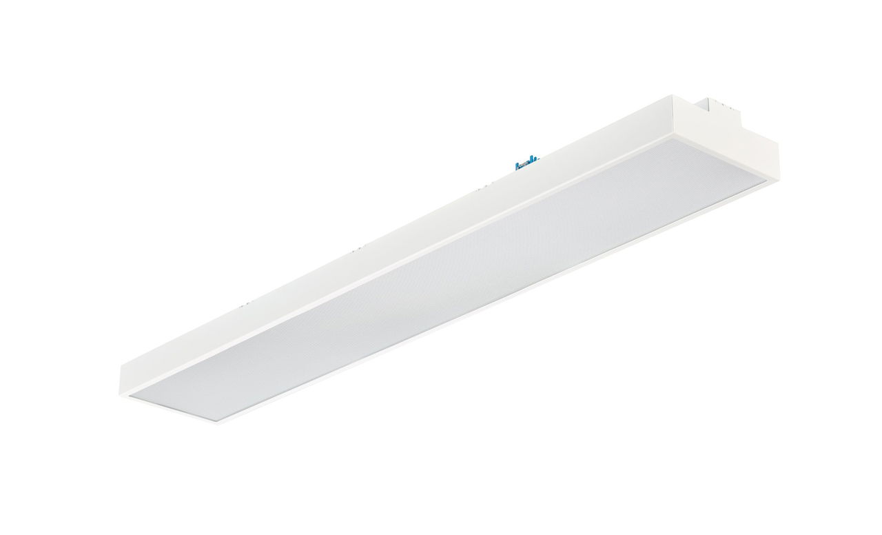 Maxos Fusion Office, Trunking mounted, 32 W, 1139x186  mm, 4500 lm, 4000 K, DALI-regelbar, Interact Ready, UGR16, TP(b)