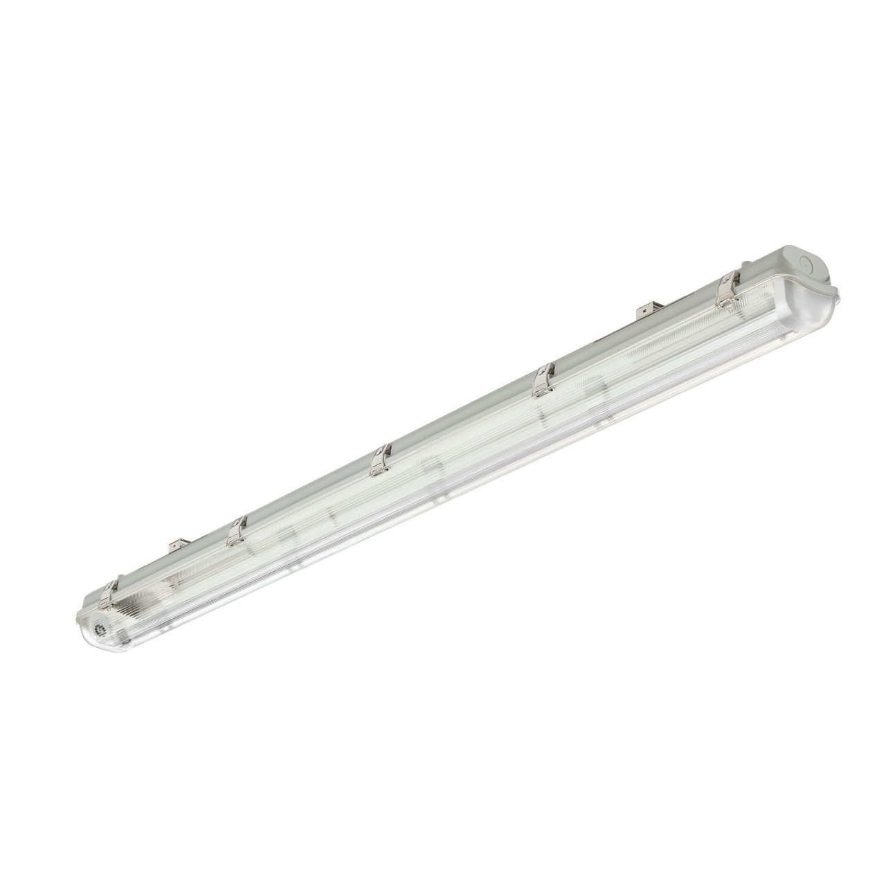 Ledinaire Feuchtraumleuchte Leergehäuse WT050C für T8 LED-Röhren, L1500 mm, IP65, IK08 – Bild 3 von 5