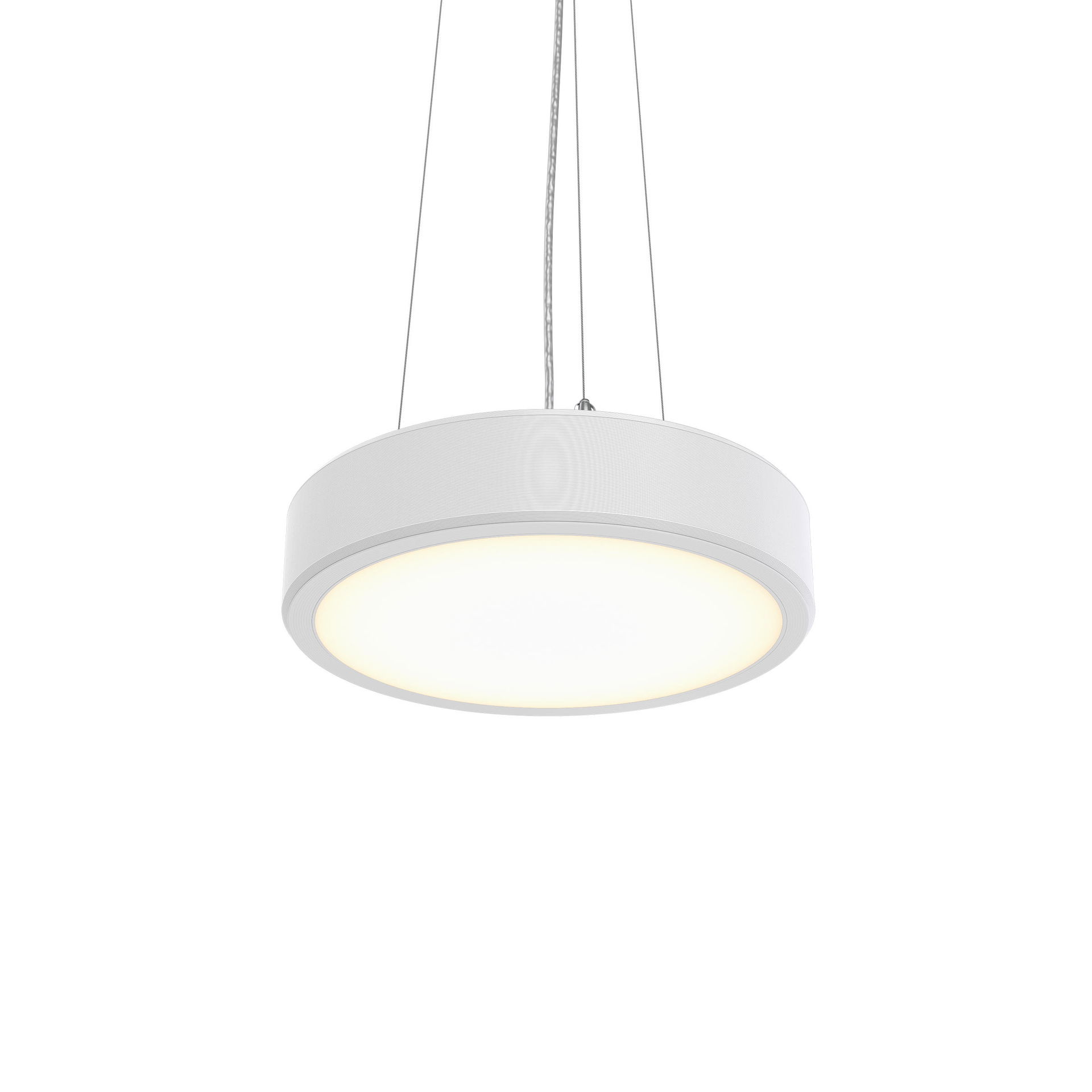 Essential Pendelleuchten, 3D printed, 15.4 W, D390 mm  H85 mm, 1817 lm, 3000 K, CRI90, DALI-regelbar, Interact Ready, UGR19, TP(b) – Bild 3 von 8