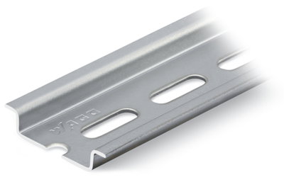 Stahltragschiene 35 x 7,5 mm 1 mm dick silberfarben