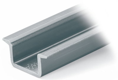 Stahltragschiene 35 x 15 mm 2,3 mm dick silberfarben