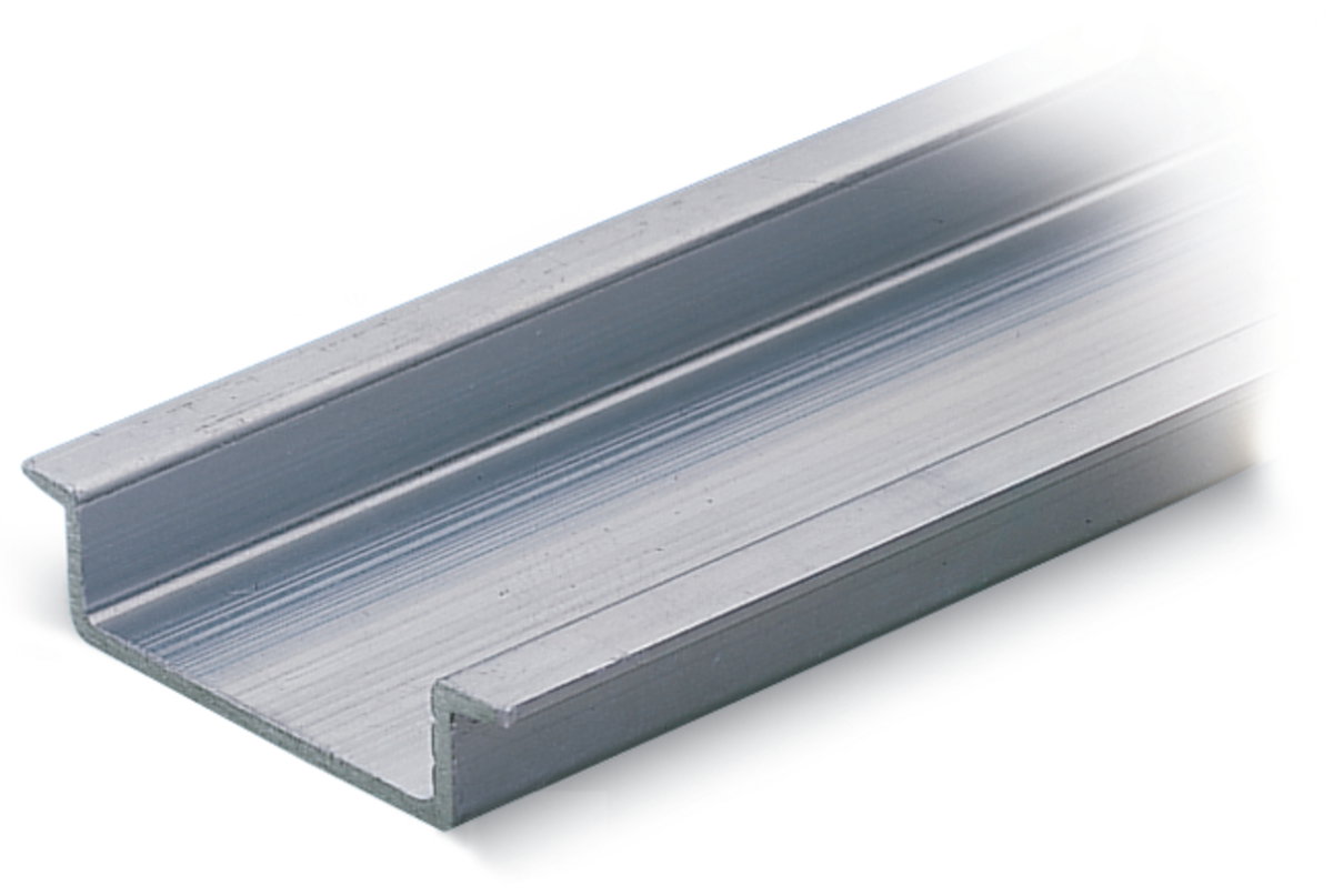 Aluminiumtragschiene 35 x 8,2 mm 1,6 mm dick silberfarben
