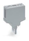 Leerstecker Typ 11 20 mm breit grau