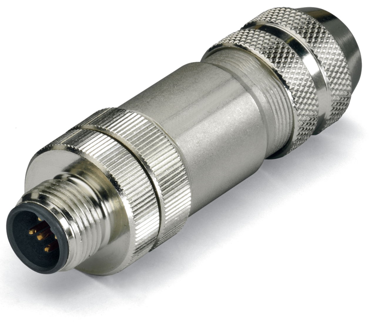 Zubehör M12-Stecker, axial 5-polig