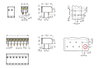 Leiterplattenklemme 1,5 mm² Rastermaß 3,5 mm weiß