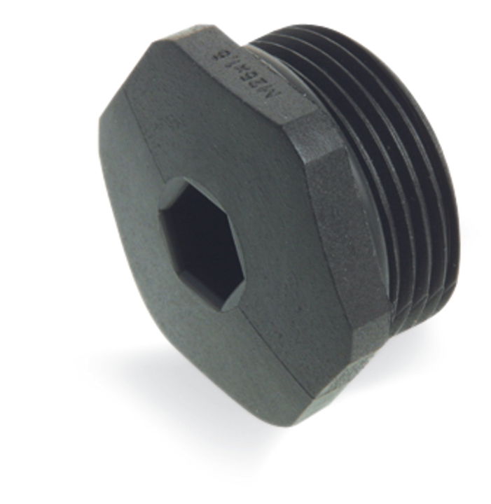 Blindstopfen M25 x 1,5 mit O-Ring Kunststoff schwarz