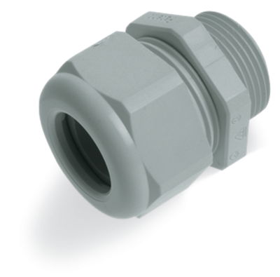 Leitungsverschraubung M25 x 1,5 mit O-Ring Kunststoff schwarz