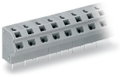 2-Leiter-Leiterplattenklemme 0,75 mm² Rastermaß 7,5/7,62 mm grau
