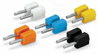 Bananenstecker für Buchsendurchmesser 4 mm farbig sortiert orange