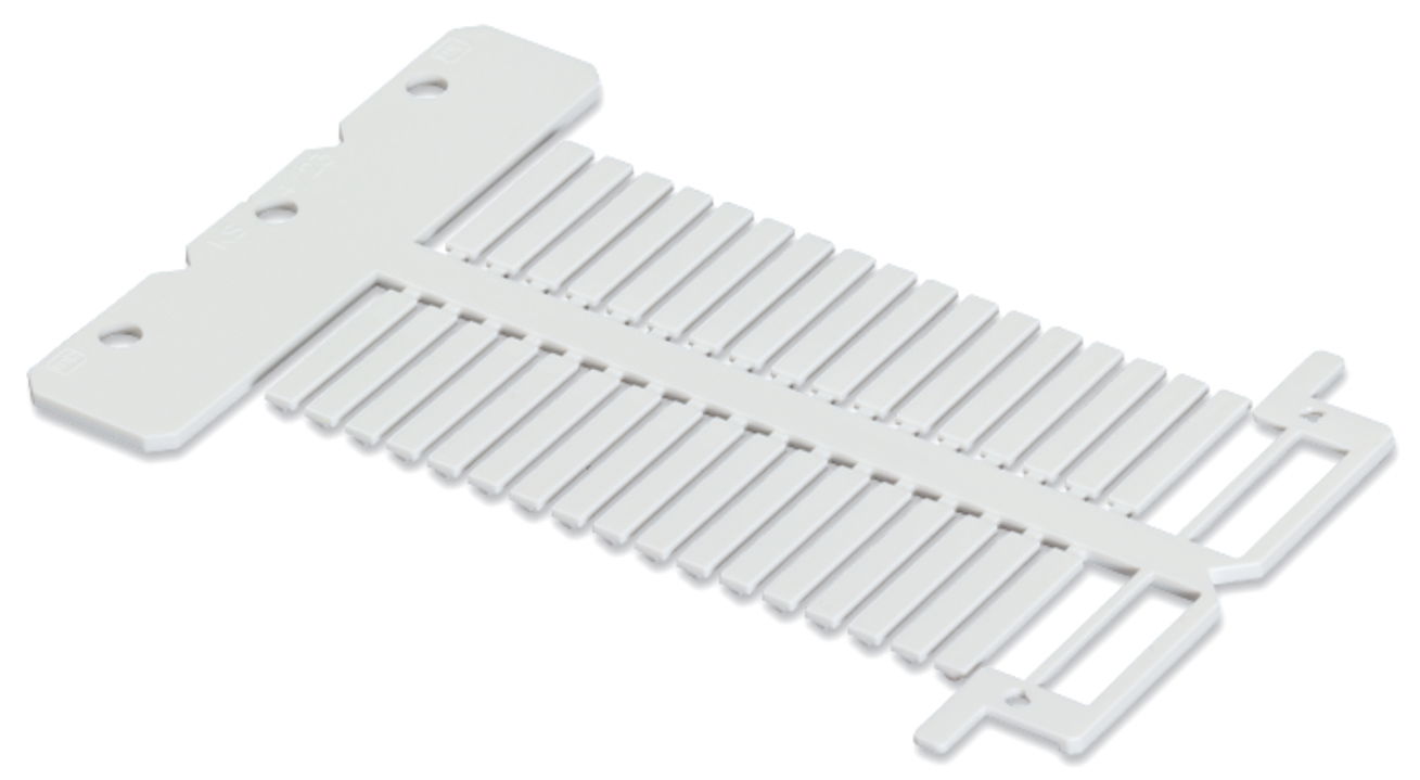 Einsteckschild für Plotter IP200 für die Verwendung in Tüllen weiß