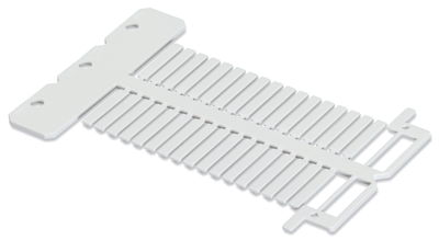 Einsteckschild für Plotter IP200 für die Verwendung in Tüllen weiß