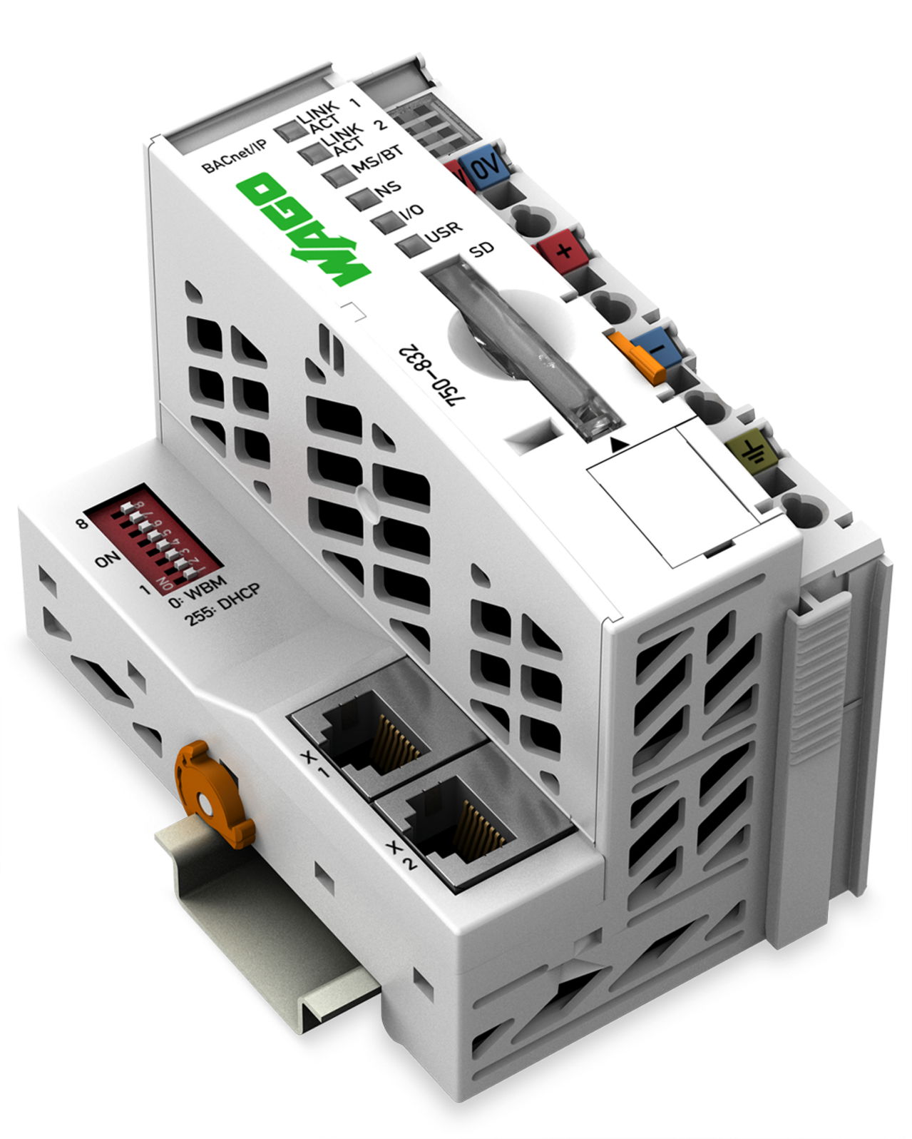 Controller BACnet/IP 4. Generation 2 x ETHERNET, SD-Karten-Steckplatz