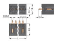 THR-Stiftleiste Lötstift 0,8 x 0,8 mm gerade schwarz