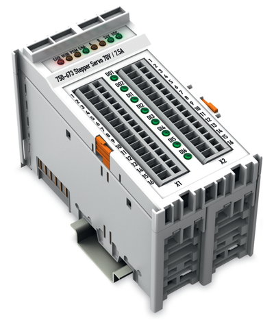 Stepperservo DC 70 V 7,5 A lichtgrau