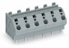 Leiterplattenklemme 4 mm² Rastermaß 10 mm grau