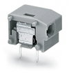 Anreihbare 2-Leiter-Leiterplattenklemme 0,75 mm² Rastermaß 10/10,16 mm grau