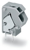 Anreihbare Leiterplattenklemme 2,5 mm² Rastermaß 7,5/7,62 mm dunkelgrau