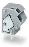 Anreihbare Leiterplattenklemme 2,5 mm² Rastermaß 10/10,16 mm lichtgrau
