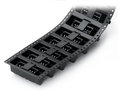 THR-Stiftleiste Lötstift 0,8 x 0,8 mm gerade schwarz