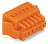 1-Leiter-Federleiste CAGE CLAMP® 1,5 mm² orange
