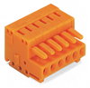 1-Leiter-Federleiste CAGE CLAMP® 1,5 mm² orange